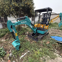 Miniexcavadoras KUBOTA U17 U15 U27 1,7 toneladas 2 toneladas 2,7 toneladas excavadoras de segunda mano excavadoras sobre orugas a la venta