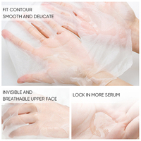 Masque facial en tissu à 10 saveurs à base de plantes, hydratant, blanchissant, anti-acné, anti-âge, soin de beauté, marque privée, OEM