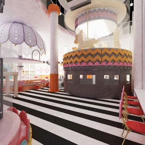 Equipo de patio de recreo interior para niños <span class=keywords><strong>Castillo</strong></span> de picardías del fabricante <span class=keywords><strong>chino</strong></span> certificado con temática en <span class=keywords><strong>restaurante</strong></span> de juegos de rol - Product Image 2