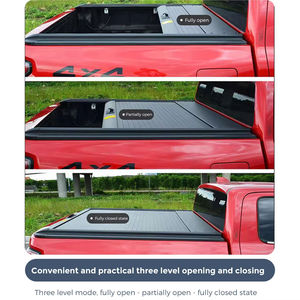 Promotion : Couvercle de benne enroulable rétractable en alliage d'aluminium T8 Pro/EVO NP300, haute qualité, étanche, avec verrouillage manuel, boîte en carton noire - Product Image 3