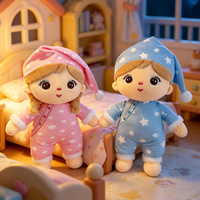 Muñeca de Peluche para Dormir, Regalo para el Día del Niño, Decoración para la Habitación, ODM OEM, Logotipo Personalizado, Artículos Conmemorativos para Eventos