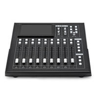 Console de mixage numérique professionnelle Mansender DV-16 16 canaux, DSP 24 bits, égaliseur 5 bandes, enregistreur intégré, construction métallique