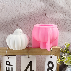Moldes de fundición de resina hechos a mano para adornos decorativos DIY estilo Ins moldes de sombrero de calabaza de silicona W0498 - Product Image 4