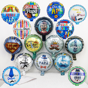 Juego de globos de papel de aluminio para el Día del Padre FELIZ Decoración de fiesta temática Película de aluminio Juego de globos de helio Dia del padre - Product Image 3