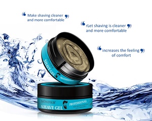 <span class=keywords><strong>Gel</strong></span> à raser pour <span class=keywords><strong>barbe</strong></span> naturel pur de marque privée 85 ml, nettoyant, lissant, confortable - Product Image 5