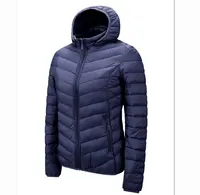 Новинка, женское пузырьковое однотонное теплое зимнее пальто с капюшоном для занятий спортом на открытом воздухе, зимнее пуховое легкое пальто