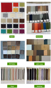 ชุดโซฟาพักผ่อนกลางแจ้งแบบหรูหราสั่งทำพิเศษ วัสดุโลหะและเชือก สำหรับสวน โรงแรม สวนสาธารณะ และอพาร์ตเมนต์ - Product Image 4