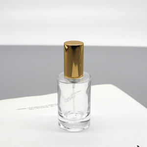 Gold Cap Glass Perfume & Cosmetic Refill Bottles 30ml <b>Spray</b> & 50ml Bayonet Cylindrical 5ml <b>Volume</b> Empty Cosmetic - Product Image 1