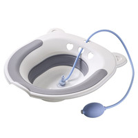 Bañera Plegable para Baños de Asiento, para Tratar Heridas Posparto, Cuidado Perineal, Recuperación de Episiotomía y Baños de Vapor Yoni
