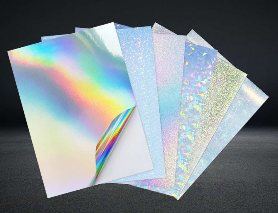 A4 Blank Laser Label Holographic Inkjet Sticker Paper