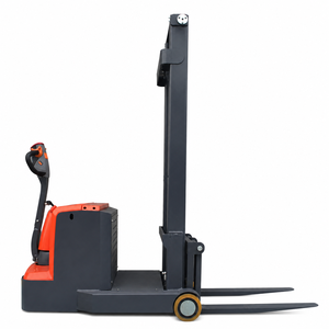 Apilador Compacto Autopropulsado E1020J con Certificación CE, Montacargas de Batería de un Solo Mástil de 2000 mm - Product Image 2