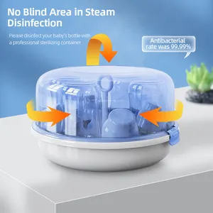 Hot Selling Baby Bottle Microwave Steam Sterilizer Best Baby Gift Product Baby Product Steam Sterilizer
