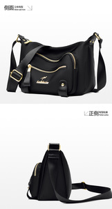 Nuevo Bolso Bandolera de Moda, Gran Capacidad, de Nylon Suave, Bolso de Mano para Mujer, Diseño de Lujo - Product Image 4