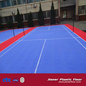 Revêtement de <span class=keywords><strong>sol</strong></span> en PP à emboîtement antidérapant, dalles de <span class=keywords><strong>sol</strong></span> pour terrain de badminton extérieur, revêtement de <span class=keywords><strong>sol</strong></span> sportif - Product Image 6