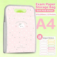 Bolsa Vertical Tipo Acordeón con Diseño de Puntos, Elegante y Delgada, Material PP, Hecha en China; Almacenamiento Portátil para Archivos de Tareas Escolares