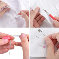 Kit de couture portable pour la maison, boîte à outils de broderie DIY, aiguilles, mini kit de couture, fournitures pour la maison, accessoires de voyage