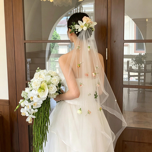 New Design Wedding Bride Holding Flowers <b>Bouquet</b> Silk Roses Bridal <b>Artificial</b> Wedding Hand <b>Bouquet</b> - Product Image 1
