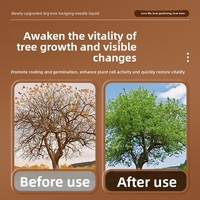 Solution nutritive pour arbres en sachet d'irrigation goutte à goutte, liquide d'activation pour la transplantation et la plantation de jeunes arbres fruitiers, modèle D-53
