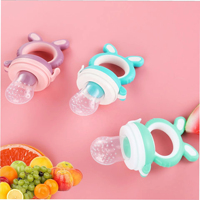 Meilleur support congelé tétine de dentition fruits frais Silicone grignoteuse alimentation sucette pour bébé filet de nourriture factice