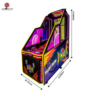 Máquina de Juego de Baloncesto Arcade de Calle Jijisheng de Alta Calidad en Metal y Acrílico, Compatible con Juego en Línea, Garantía de Un Año - Product Image 2