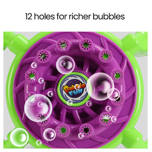 Jouet d'extérieur pour enfants, volant électrique pour faire des bulles, avec solution à bulles de 110 ml - Product Image 4