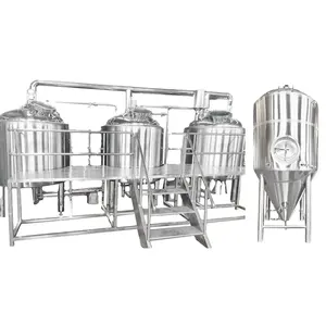 500L stainless steel micro craft beer brewery equipment/beer brewing system for sale