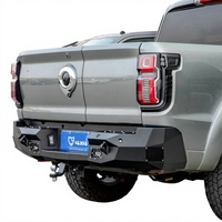 CY Shanhai POER Bumper Belakang Anti-tabrakan Modifikasi Baru untuk Off-road dengan Pengait Derek dan Lubang Sensor Parkir Great Wall