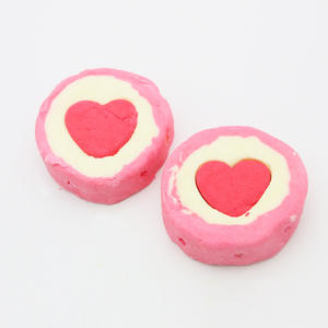 Bombes de bain en forme de cœur bio faites à la main, bombes de douche au sel de mer naturel pour hydrater les peaux sèches - Style mignon personnalisé - Product Image 6