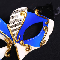 Masque de bal à carreaux pour hommes et femmes, demi-visage, vénitien, Mardi Gras, Halloween, carnaval