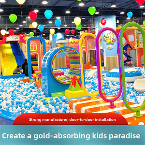 Juguetes para bebés Soft Play House Playroom Kids Indoor Playground Equipment Toboganes para niños - Product Image 4