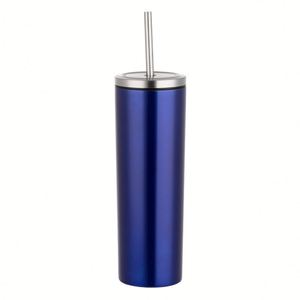 Gobelet isotherme portable personnel de 20 oz à double paroi avec paille droite - Product Image 5