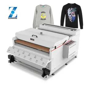 1.2m 1200mm large format digital ink jet pet film dtf printer with powder shaker for fabric heat transfer printing