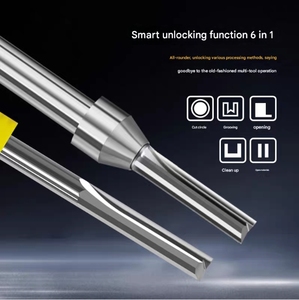 Arden <strong>CNC</strong> TCT Two-Flute Straight End Mill <strong>1</strong>/<strong>4</strong> Shank HRC65 Carbide Woodworking Tool <strong>Router</strong> <strong>Bit</strong> for MDF Plywood Altin ODM - Product Image 4