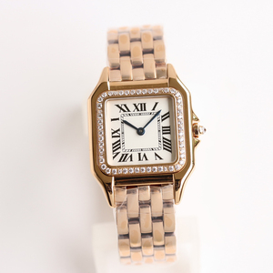 Nouvelle montre mécanique classique élégante pour femmes, montre-bracelet avec lunette sertie de diamants, design tendance, montre en saphir - Product Image 6