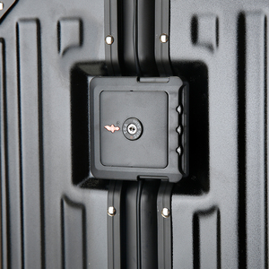 <span class=keywords><strong>Valise</strong></span> à <span class=keywords><strong>roulettes</strong></span> unisexe en PC 100 %, bagage cabine avec roues à 360 degrés et serrure TSA, <span class=keywords><strong>valise</strong></span> de luxe en aluminium – Offre Spéciale - Product Image 4