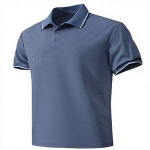 รับผลิตเสื้อผ้าผู้ชายสีดำล้วน ผ้าถักโพลีเอสเตอร์ 100% ระบายอากาศได้ดี พร้อมปักโลโก้ตามแบบ - Product Image 2