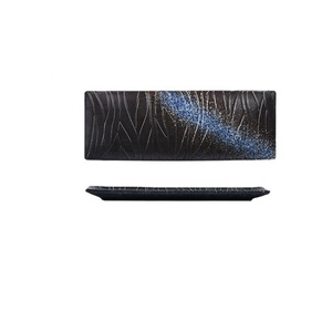 Soportes de <span class=keywords><strong>Sushi</strong></span> de cerámica ecológicos japoneses vintage de diferentes tamaños para uso en restaurante plato largo para tienda <span class=keywords><strong>Izakaya</strong></span> - Product Image 5