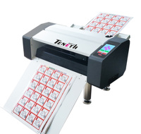 Nuevo Modelo 2024, Plotter de Corte de Etiquetas de Alta Velocidad Jinka, Cortador de Contornos Automático con Software, Certificado CE, 110V/220V, Papel de 460x329mm