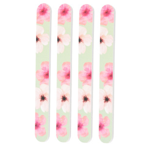DIY Professional Emery Board Manicure Pedicure Art Tools Custom Logo Double-sided Nail File Set 150 180 Grit Nail File