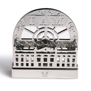 ของขวัญส่งเสริมการขายสุดพิเศษ ที่ใส่บัตรธุรกิจโลหะ 3 มิติ สำหรับวางบนโต๊ะ จำนวนมาก - Product Image 3