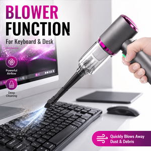 4000Pa 50W Mini Cordless <b>Vacuum</b> Cleaner and Air Blower Handheld Dust Cleaner for Factory Workbench Car Home Carpet OEM ODM - Product Image 5