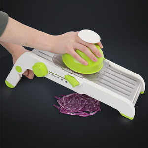 Trancheuse à <span class=keywords><strong>Mandoline</strong></span> multifonctionnelle réglable, pouces, en acier inoxydable, pour légumes, oignon, tomate - Product Image 4