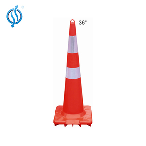 Boucle de circulation pour l'intérieur/l'extérieur, chapeau en PVC de 60x90cm, couleur fluorescente Orange, pour la sécurité du travail, <span class=keywords><strong>pas</strong></span> cher - Product Image 2