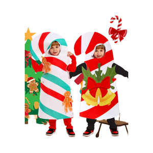 Costume de Noël pour adultes et enfants unisexe, costume de fête d'Halloween, costume de Père Noël en fourrure, costume de voleur, costume de fourrure verte pour enfants, costume de maître Furley - Product Image 5