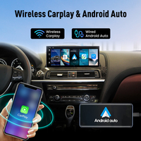 Radio para Auto KUNFINE de 12.3 Pulgadas con Sistema Linux para BMW Serie 6 2010-2017 CIC NBT EVO, Reproductor Multimedia, GPS, Navegación, WIFI, Carplay
