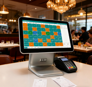 C500 15.6 inch tất cả trong một cửa sổ thông minh ẩn cảm ứng POS phần cứng <span class=keywords><strong>PC</strong></span> POS điểm bán lẻ của máy bán Hệ thống thiết bị đầu cuối - Product Image 6