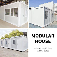 Casa contenedor prefabricada-Edificios de acero expandibles 20FT