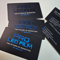 Carte de remerciement personnalisée de luxe avec logo, texture sur mesure, en carton et enveloppe