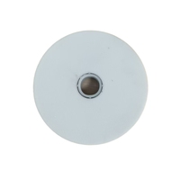 Meules à rectifier en corindon blanc PMS 10 POUCES 250x25x75mm, meule à rectifier en céramique pour surface en silicium