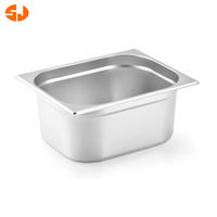 Voedselcontainers Restaurant Accessoires Fabriek Alle Maten Op Maat RVS GN Pan 1/1 100 1/4 20mm Gastronorm Container
